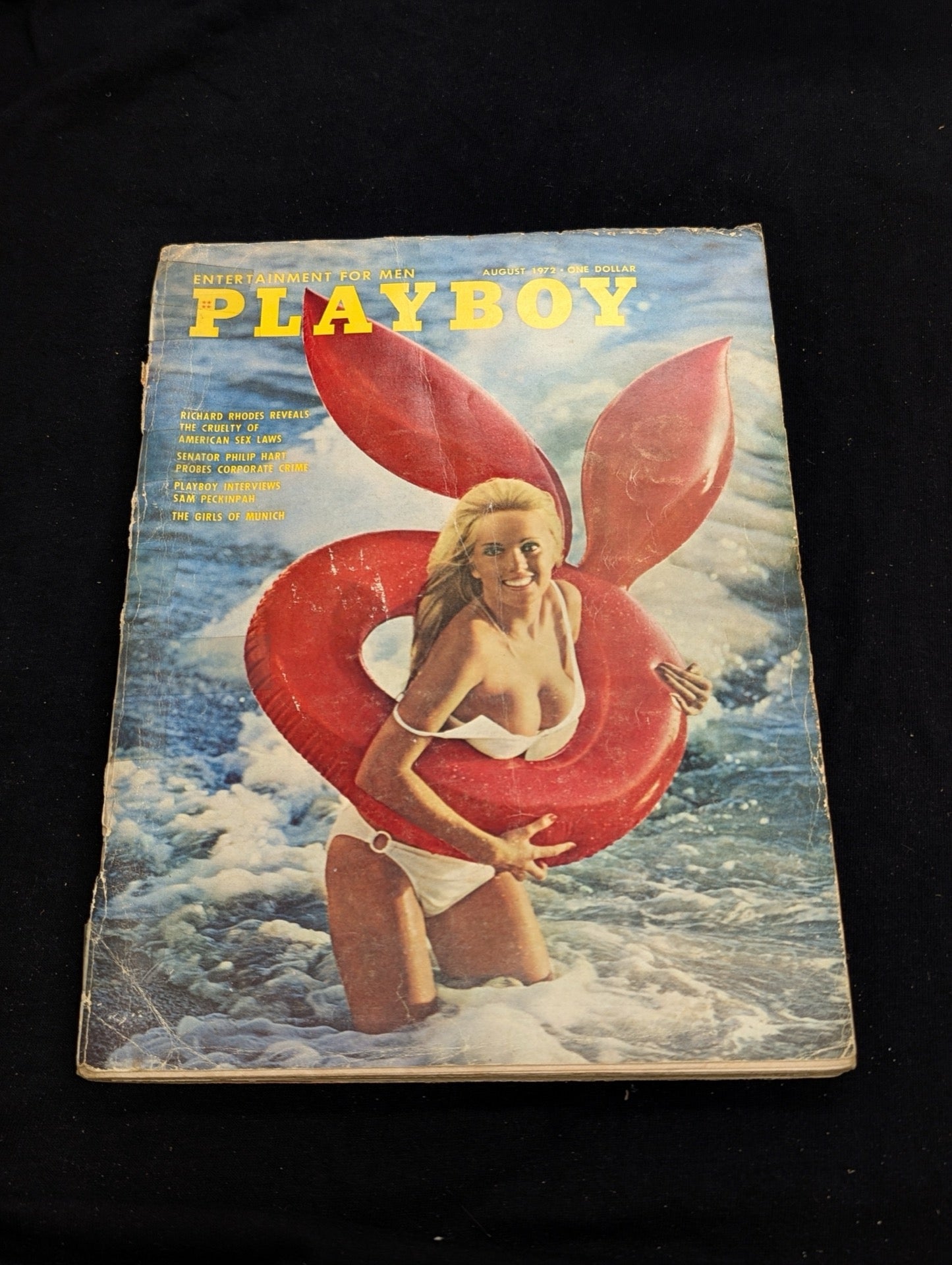 Playboy Magazine August 1972 The Girls of Munich Sam Peckinpah Interview