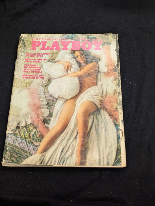 Playboy Magazine October 1973 Sexual Behavior Gore Vidal Pete Rozelle