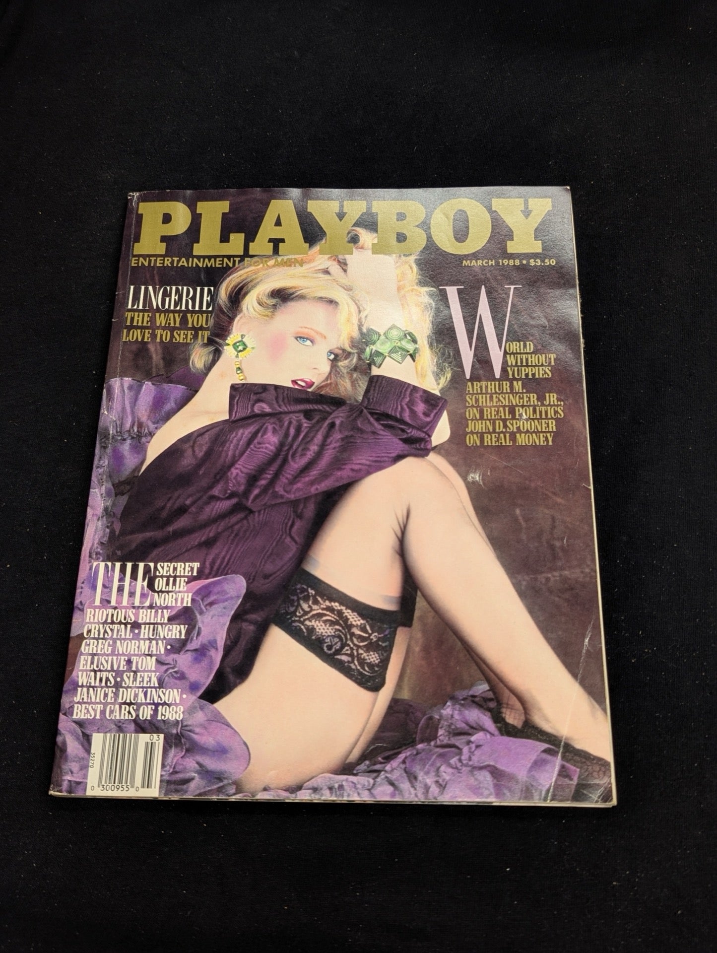 Playboy Magazine March 1988 Lingerie Issue Billy Crystal Interview