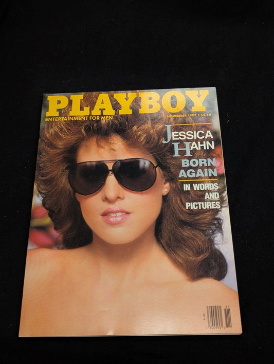 Playboy Magazine November 1987 Jessica Hahn Born Again PTL Scandal