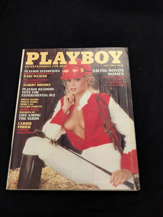 Playboy Magazine July 1983 Saving Bond's Women Earl Weaver Interview