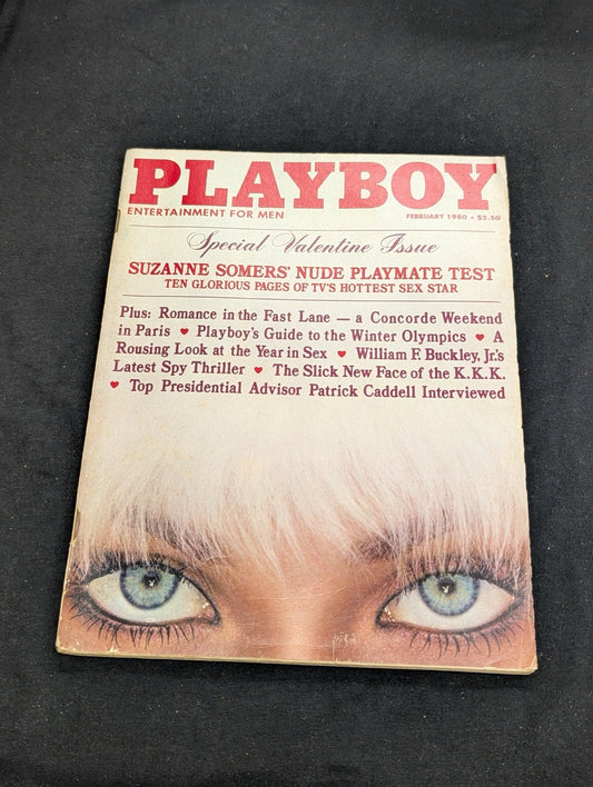 Playboy Magazine February 1980 Suzanne Somers Nude Playmate Test Valentine