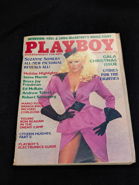 Playboy Magazine December 1984 Suzanne Somers Nude Paul McCartney Interview