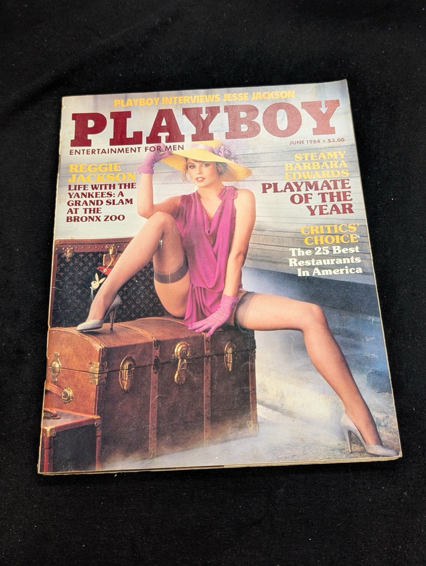 Playboy Magazine June 1984 Reggie Jackson Interview Playmate of the Year