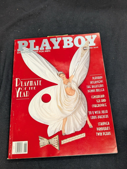 Playboy Magazine June 1996 Playmate of the Year Dennis Miller Interview