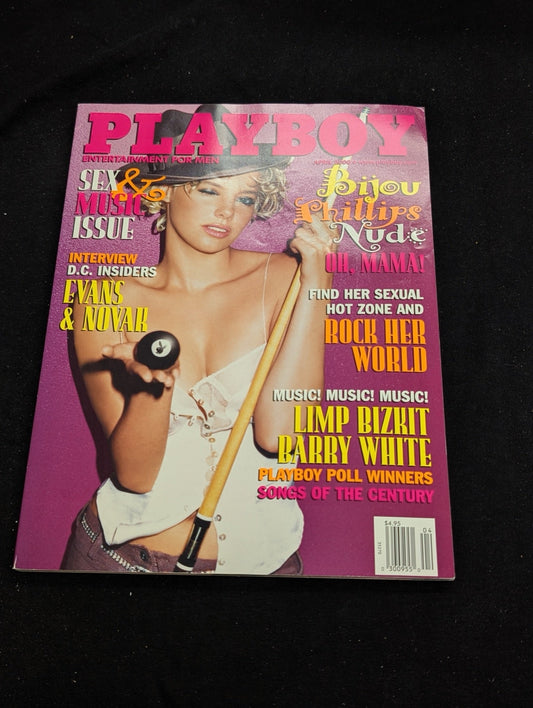 Playboy Magazine April 2000 Bijou Phillips Cover (Copy 2)