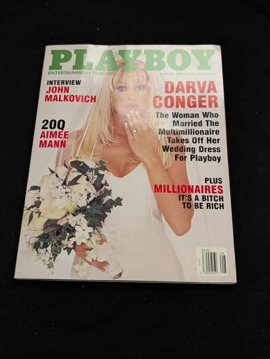 Playboy Magazine August 2000 Darva Conger Cover (Copy 2)