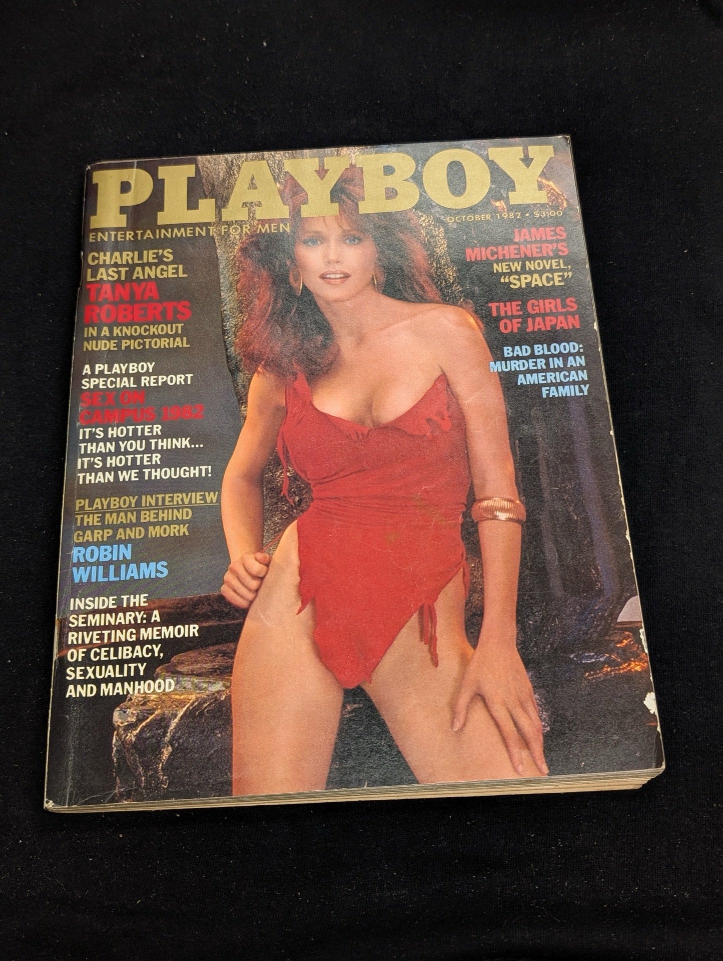 Playboy Magazine October 1982 Tanya Roberts Robin Williams Interview