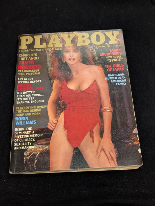 Playboy Magazine October 1982 Tanya Roberts Robin Williams Interview