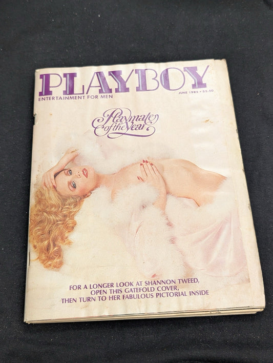 Playboy Magazine June 1982 Shannon Tweed Playmate of the Year Cover