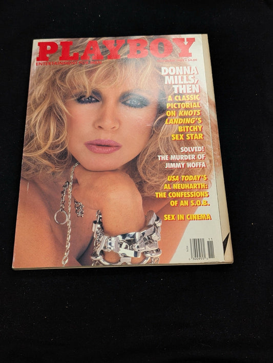 Playboy Magazine November 1989 Donna Mills Cover Sex in Cinema