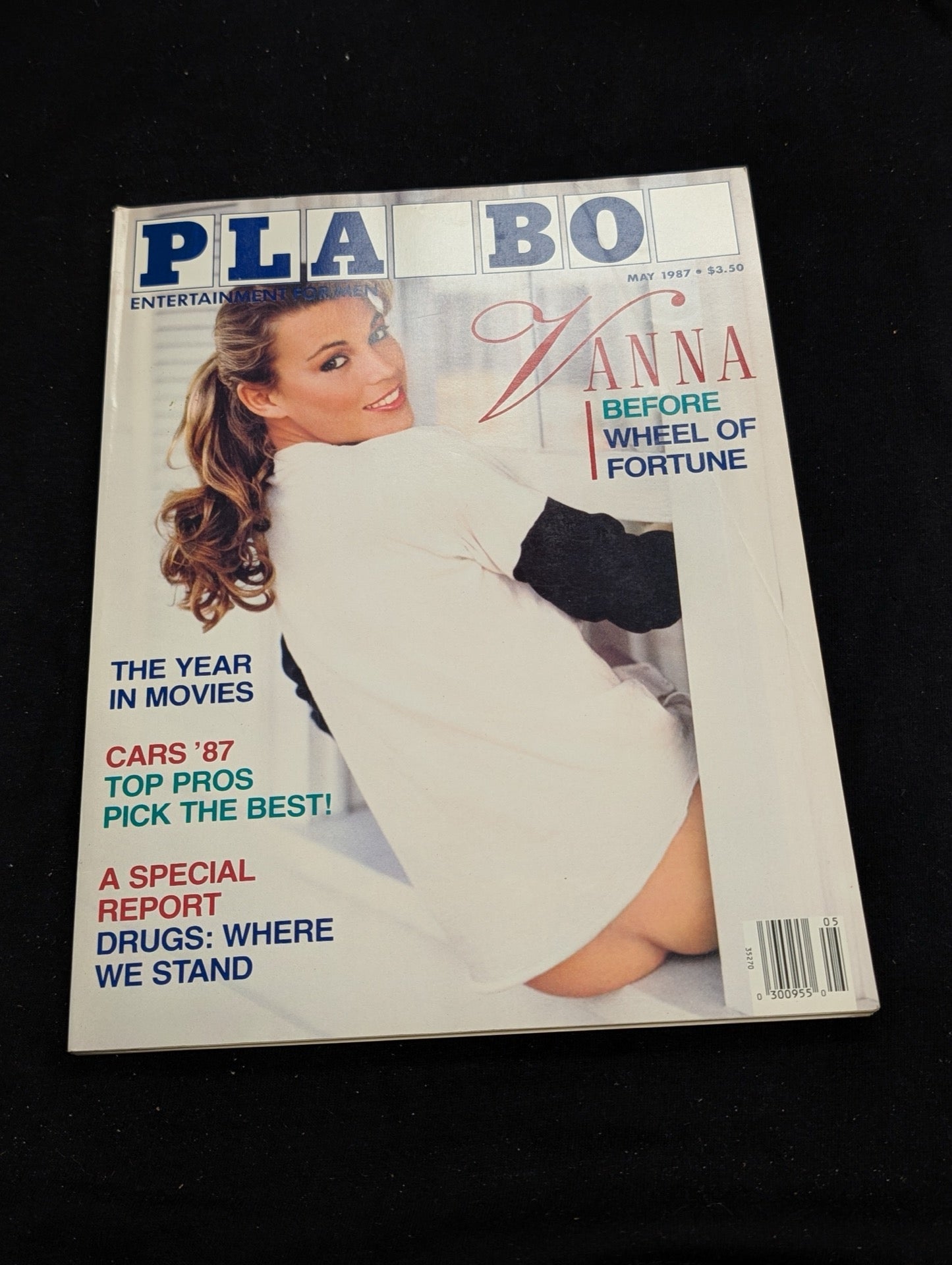 Playboy Magazine May 1987 Vanna White Cover Wheel of Fortune