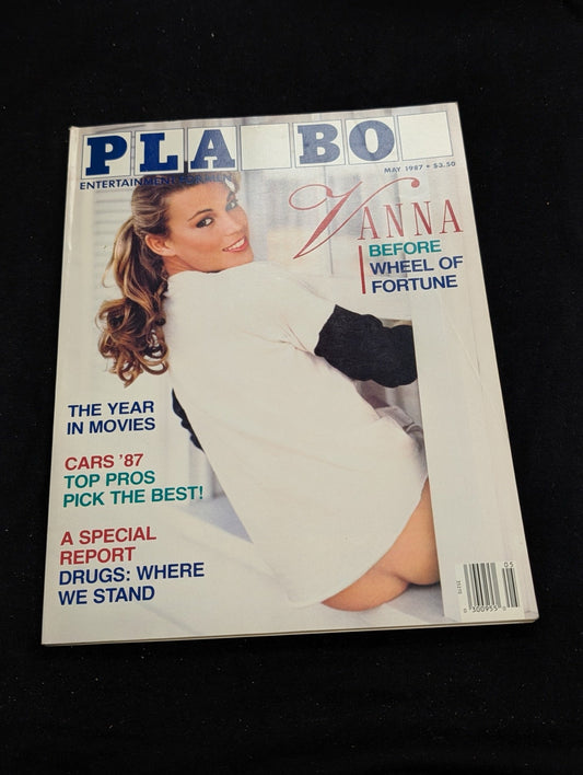 Playboy Magazine May 1987 Vanna White Cover Wheel of Fortune