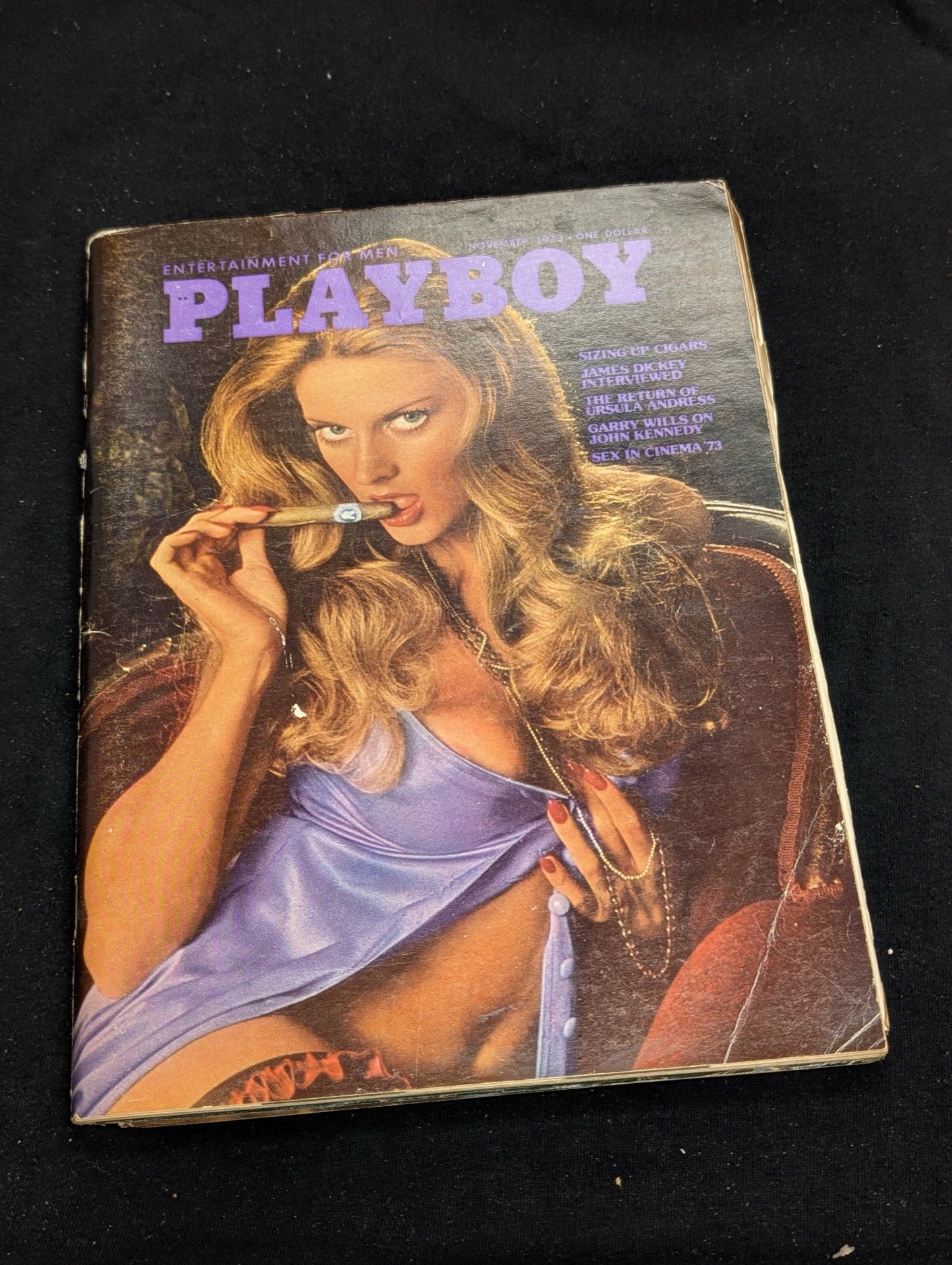 Playboy Magazine November 1973 Ursula Andress James Dickey Interview Vintage