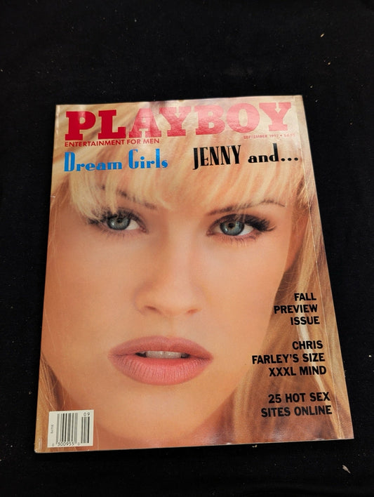 Playboy Magazine September 1997 Jenny McCarthy Dream Girls Issue