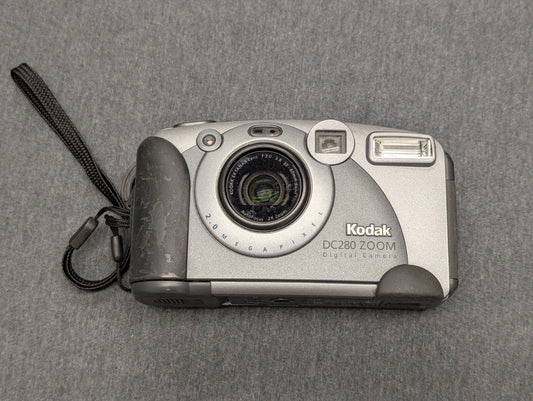 Kodak DC280 Zoom Digital Camera 2.0MP Vintage 1999 CompactFlash