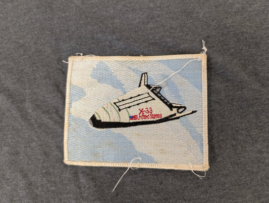 Vintage NASA X-33 VentureStar Space Plane Patch United States Aerospace