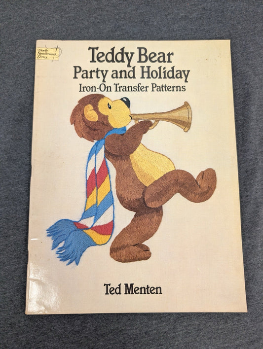 Teddy Bear Party and Holiday Iron-On Transfer Patterns by Ted Menten