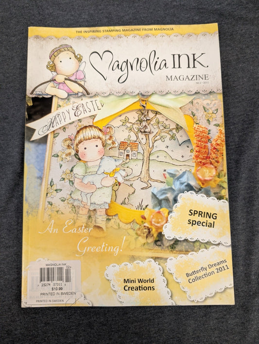 Magnolia Ink Magazine No 2 2011 Spring Special Stamp Art Scrapbooking