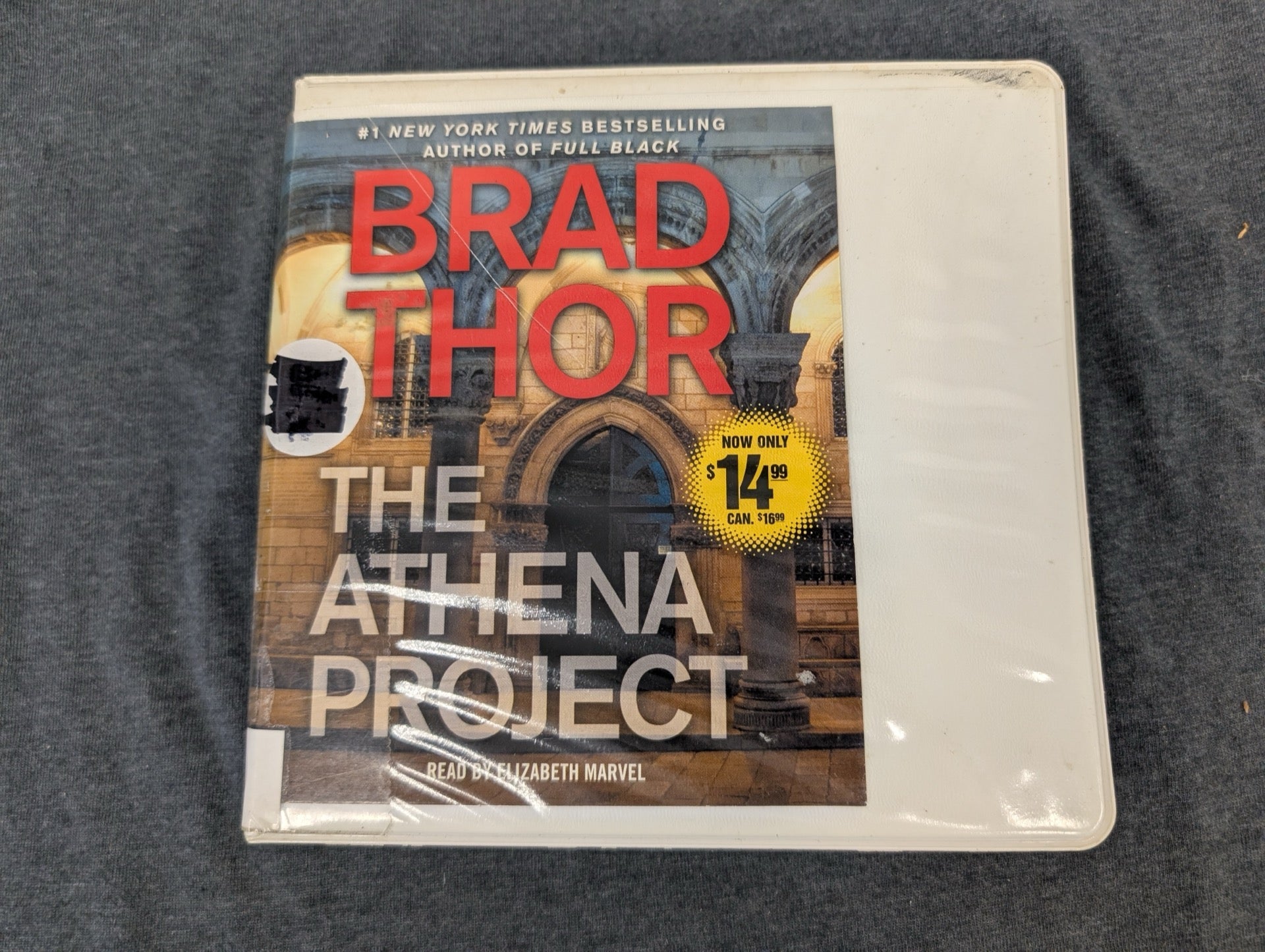 The Athena Project Brad Thor Audiobook CD Read by Elizabeth Marvel