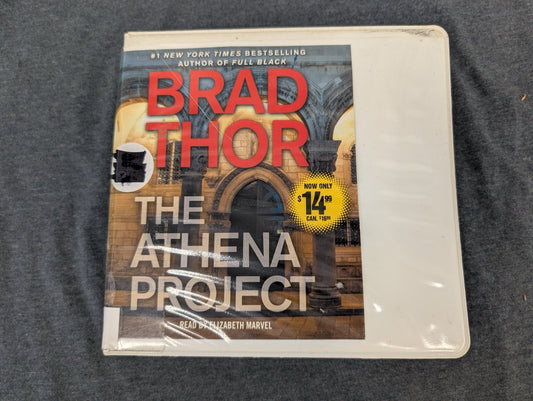 The Athena Project Brad Thor Audiobook CD Read by Elizabeth Marvel