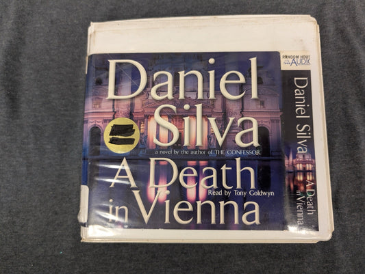 A Death in Vienna Daniel Silva Audiobook CD Gabriel Allon Tony Goldwyn