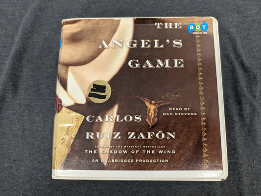 The Angel's Game Carlos Ruiz Zafon Audiobook CD Read by Dan Stevens