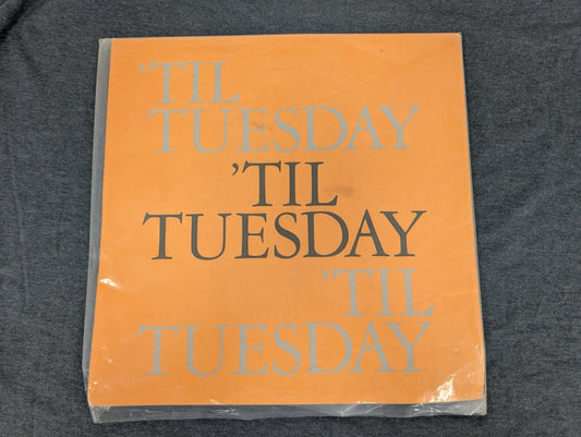 Til Tuesday - Vintage 12" Vinyl Single sleeve only- Orange Cover Aimee Mann