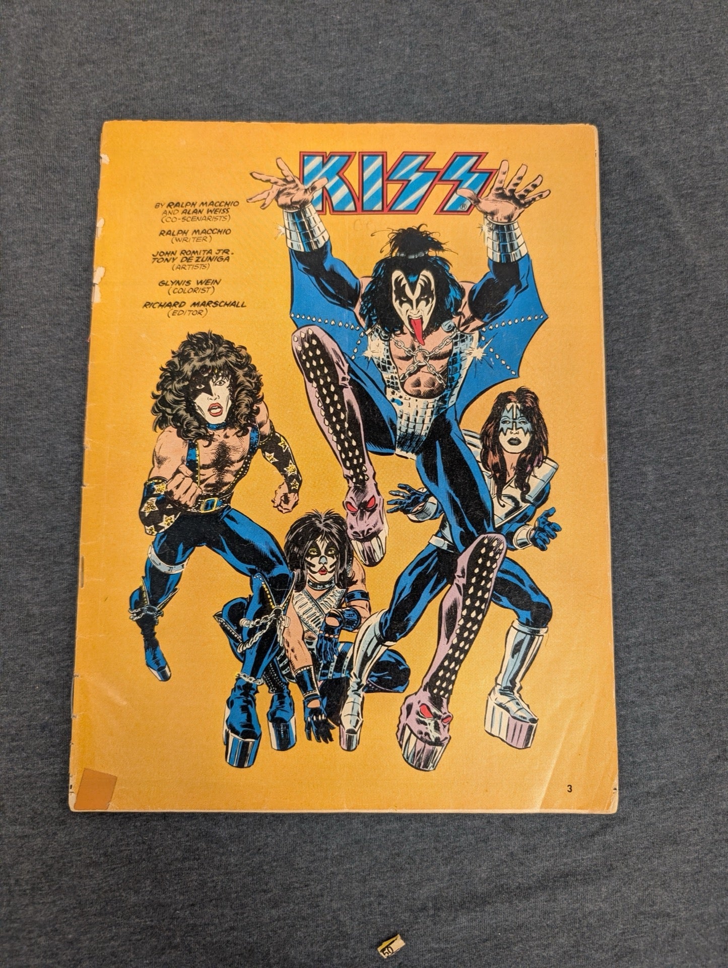 Marvel Comics Super Special #1 KISS 1977 First Print Magazine