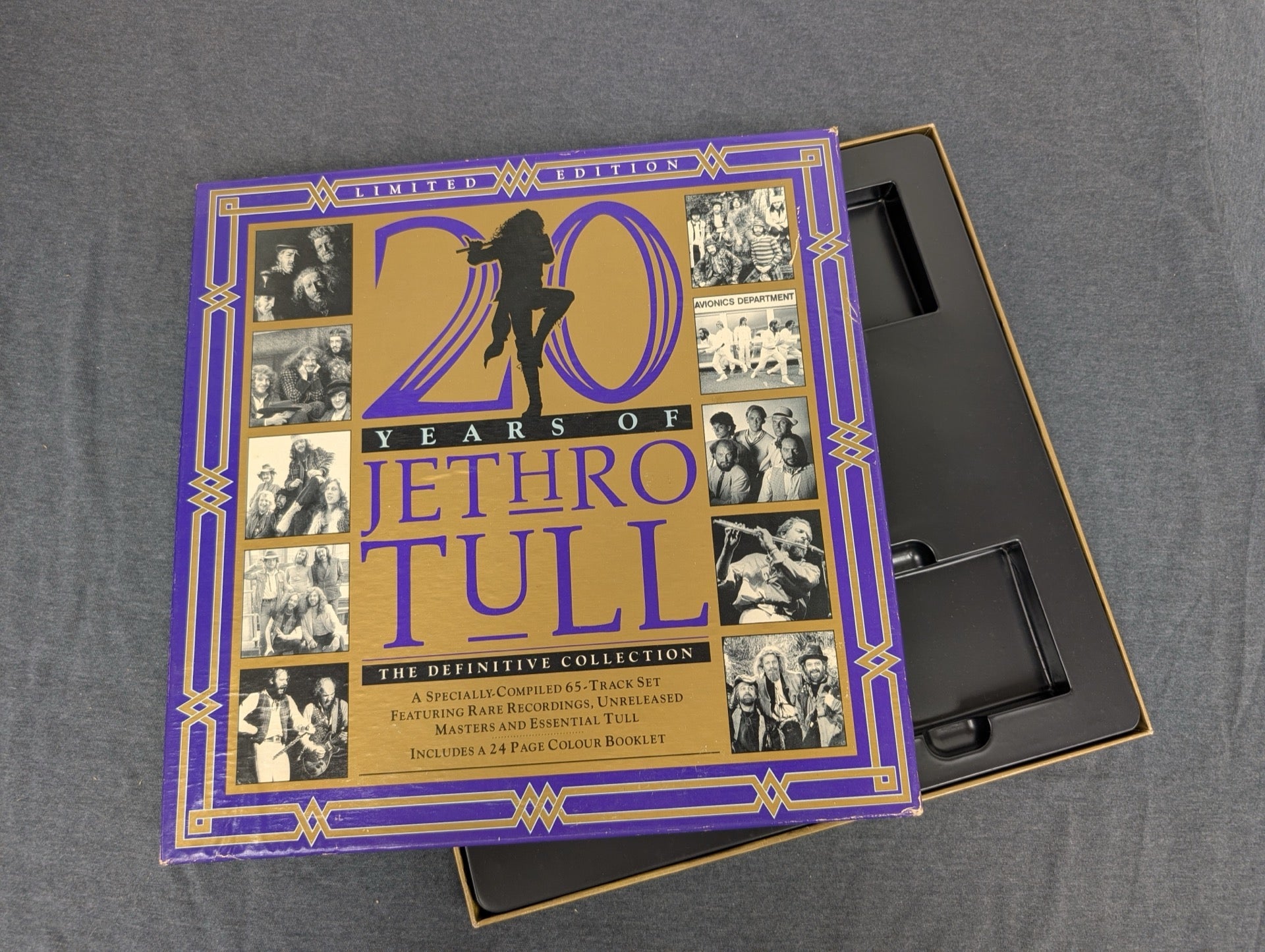 Jethro Tull 20 Years Definitive Collection Box Set Empty Box or Replacement
