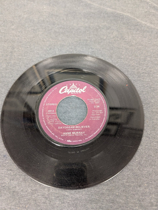 Anne Murray Daydream Believer 45 RPM Single Capitol Records Vinyl