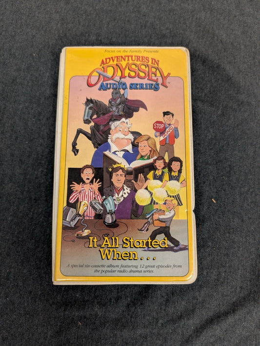 Adventures in Odyssey Audio Series It All Started When Cassette Focus Family