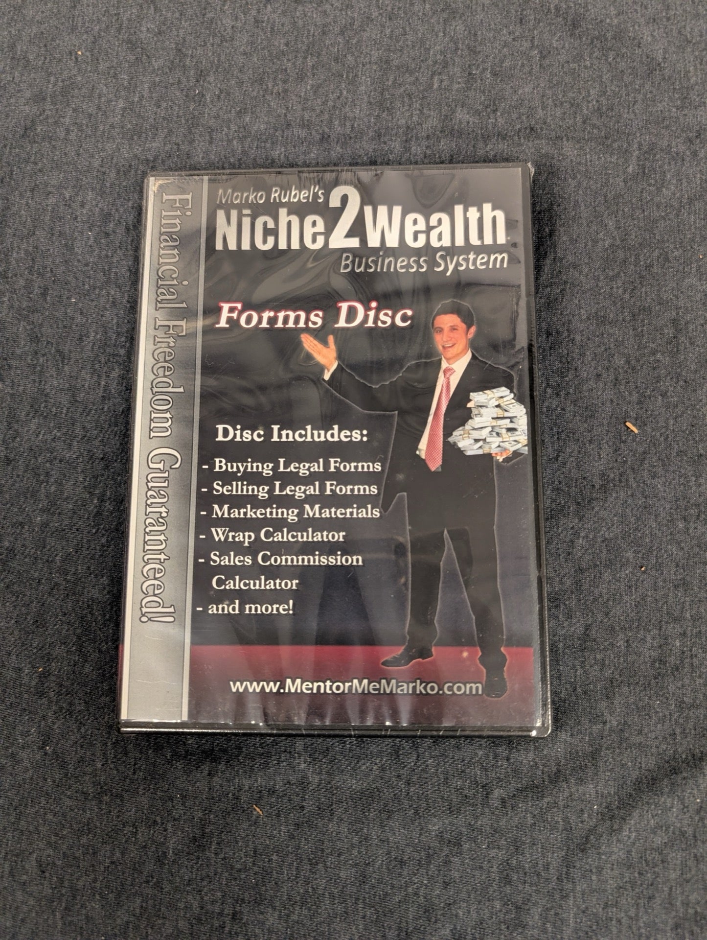 Marko Rubel Niche2Wealth Forms Disc DVD Real Estate Investing Sealed