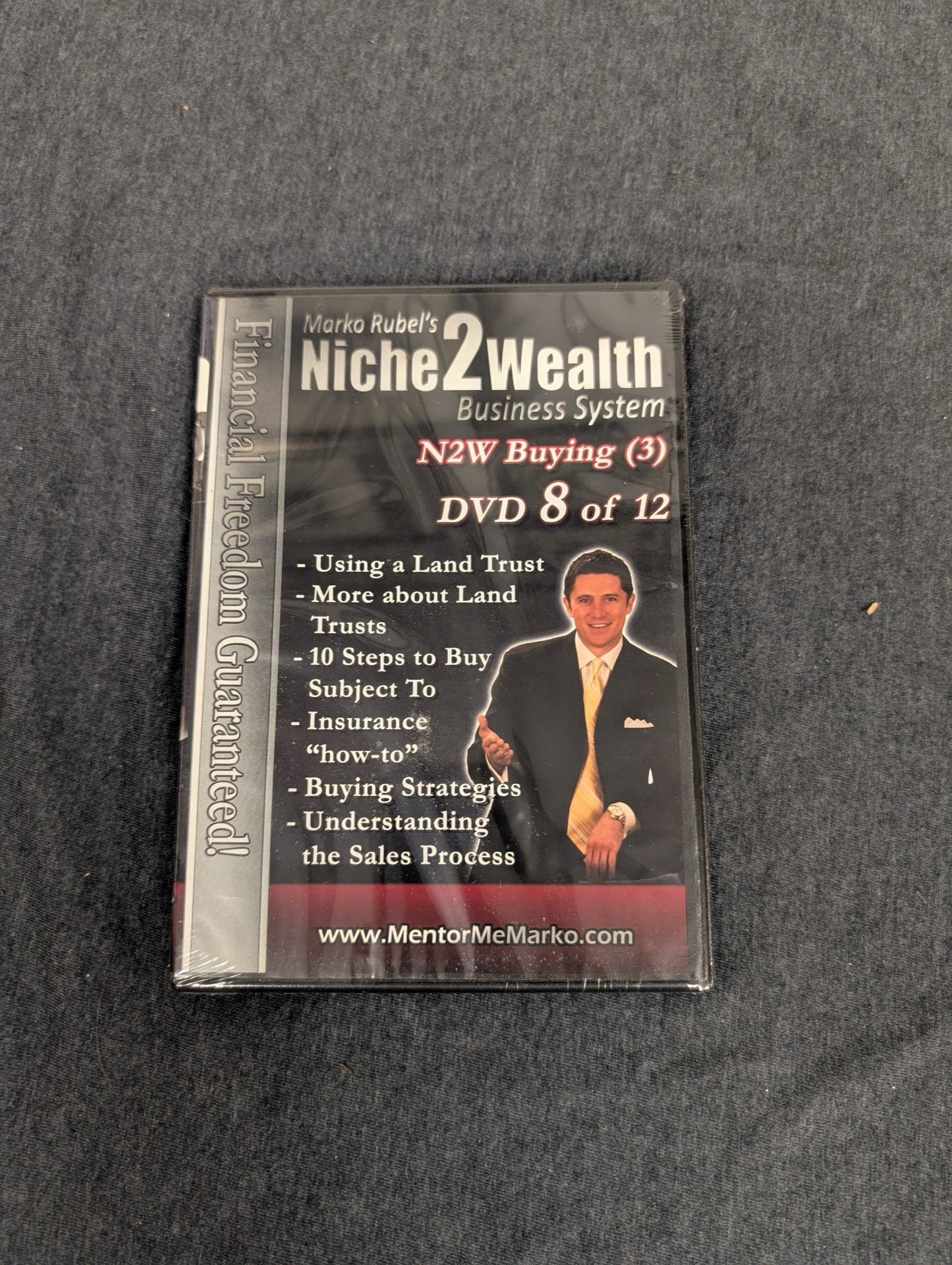 Marko Rubel Niche2Wealth DVD 8 of 12 N2W Buying 3 Real Estate Sealed
