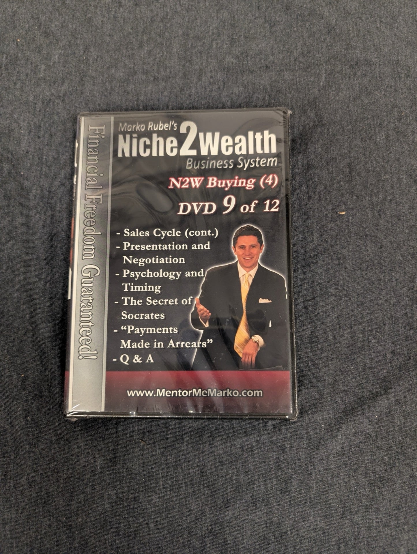 Marko Rubel Niche2Wealth DVD 9 of 12 N2W Buying 4 Real Estate Sealed