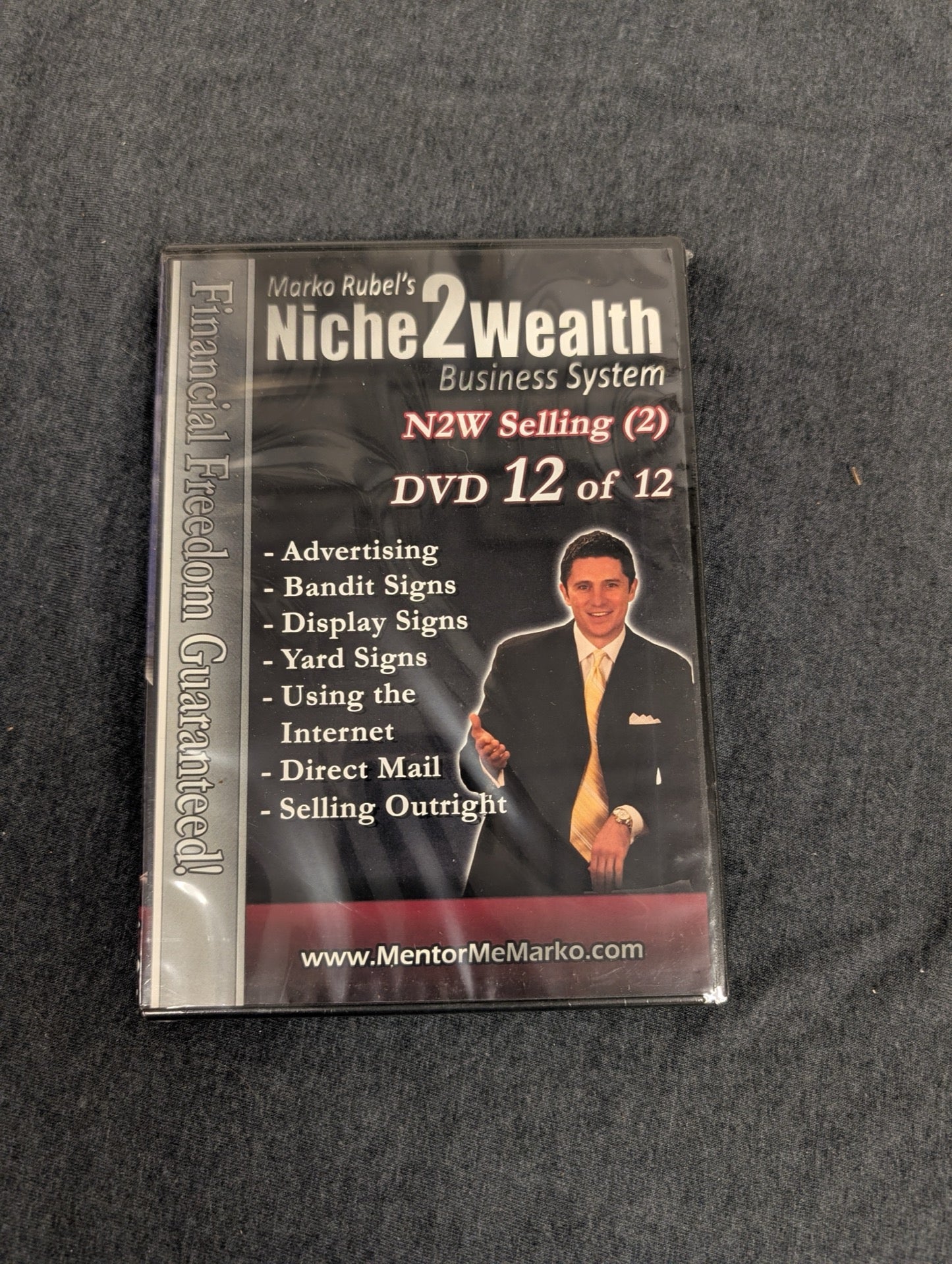 Marko Rubel Niche2Wealth DVD 12 of 12 N2W Selling 2 Real Estate Sealed