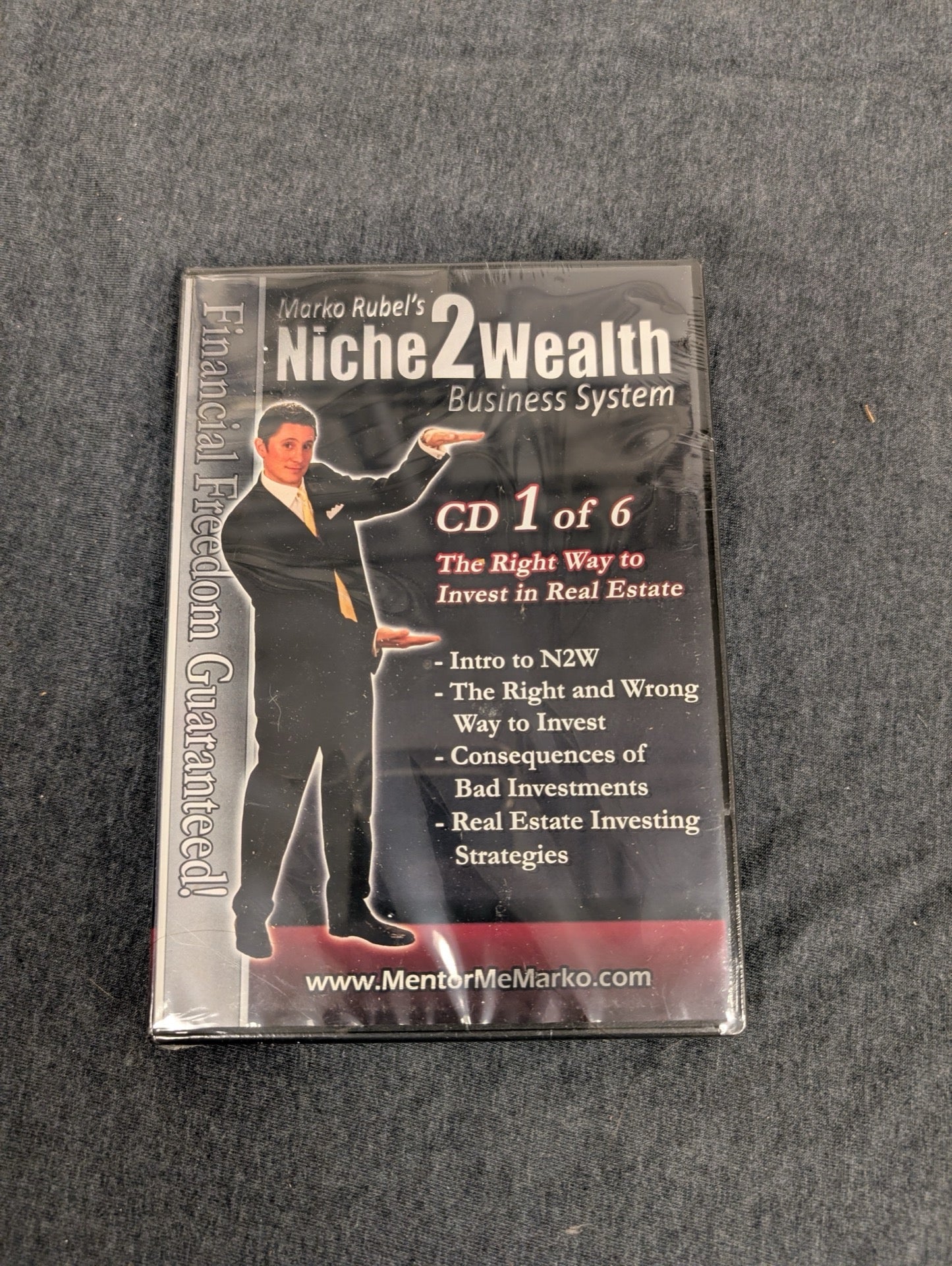 Marko Rubel Niche2Wealth CD 1 Right Way To Invest Real Estate Strategy Intro