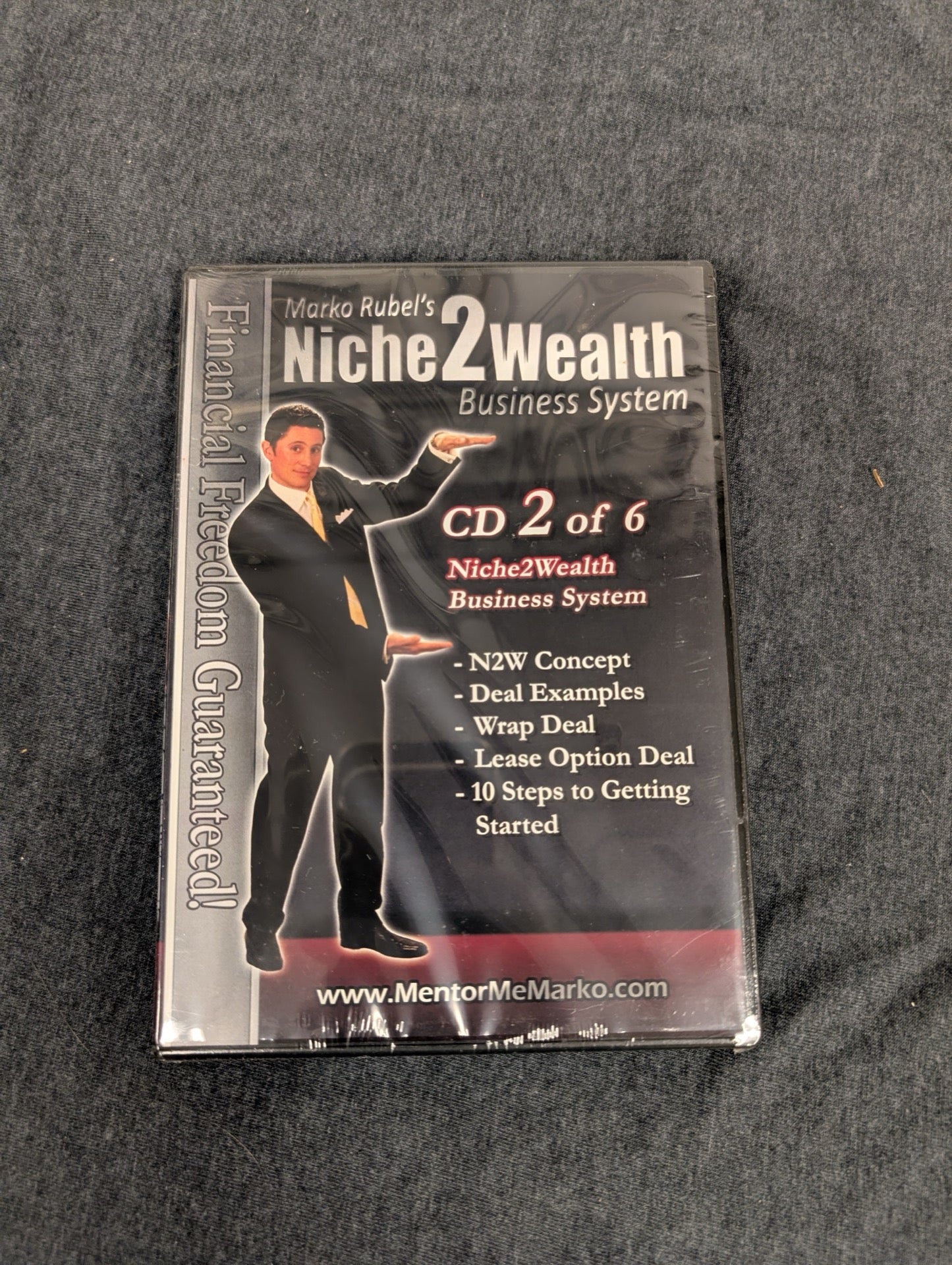 Marko Rubel Niche2Wealth CD 2 Business System Concept Wraps Lease Options Deal