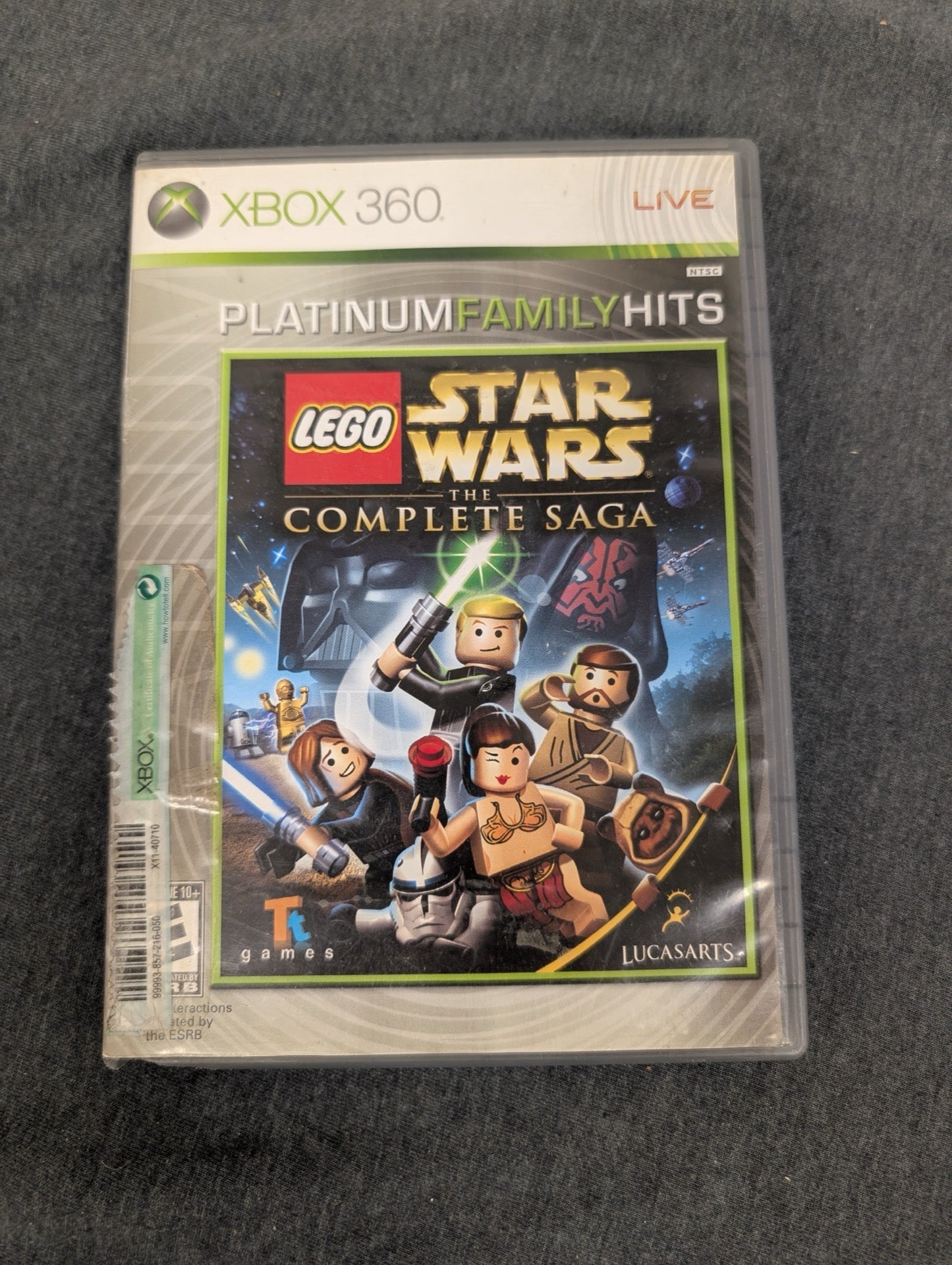 LEGO Star Wars: The Complete Saga (Xbox 360) Platinum Family Hits