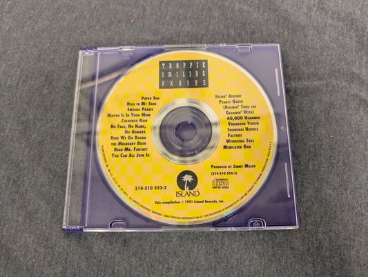 Traffic Smiling Phases CD 1991 Island Records Steve Winwood Rock Compilation