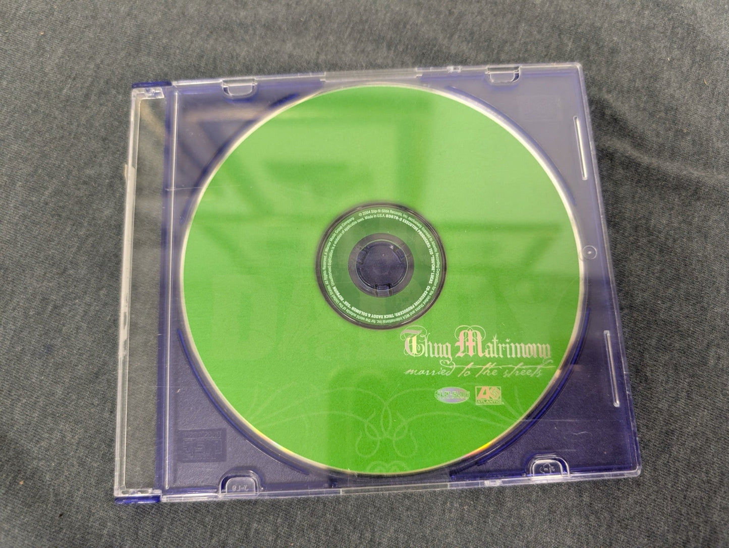 Trick Daddy Thug Matrimony Married To The Streets CD Slip-N-Slide Rap Hip Hop
