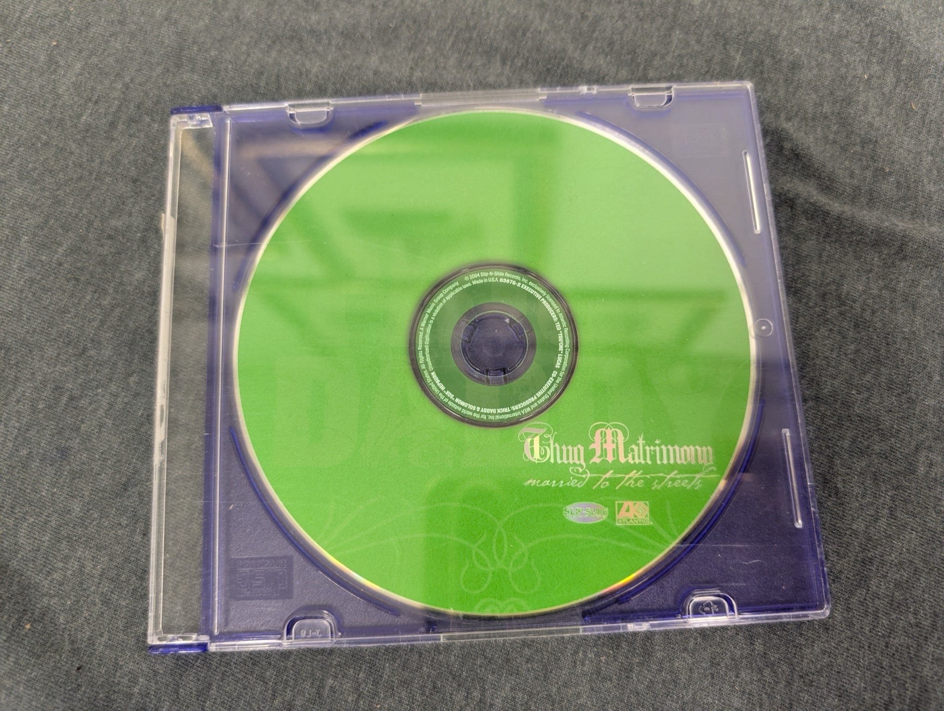 Trick Daddy Thug Matrimony Married To The Streets CD Slip-N-Slide Rap Hip Hop