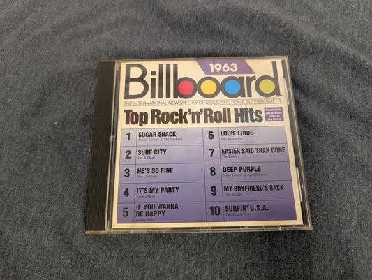 Billboard Top Rock'n'Roll Hits 1963 CD Surf Rock Girl Groups 60s Hits