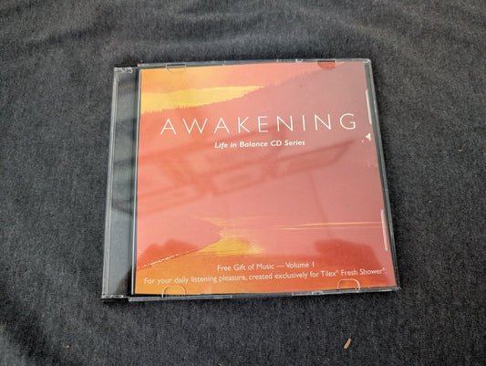 Awakening Life In Balance Vol 1 CD Ambient Relaxation Tilex Promo Rare
