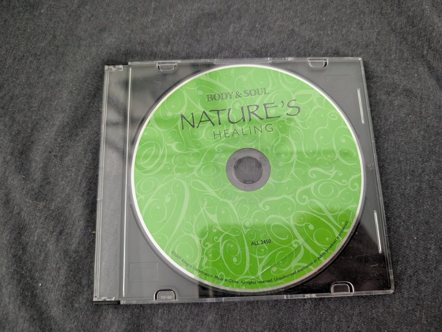 Body & Soul Nature's Healing CD Quiet Moments Allegro Relaxation Ambient