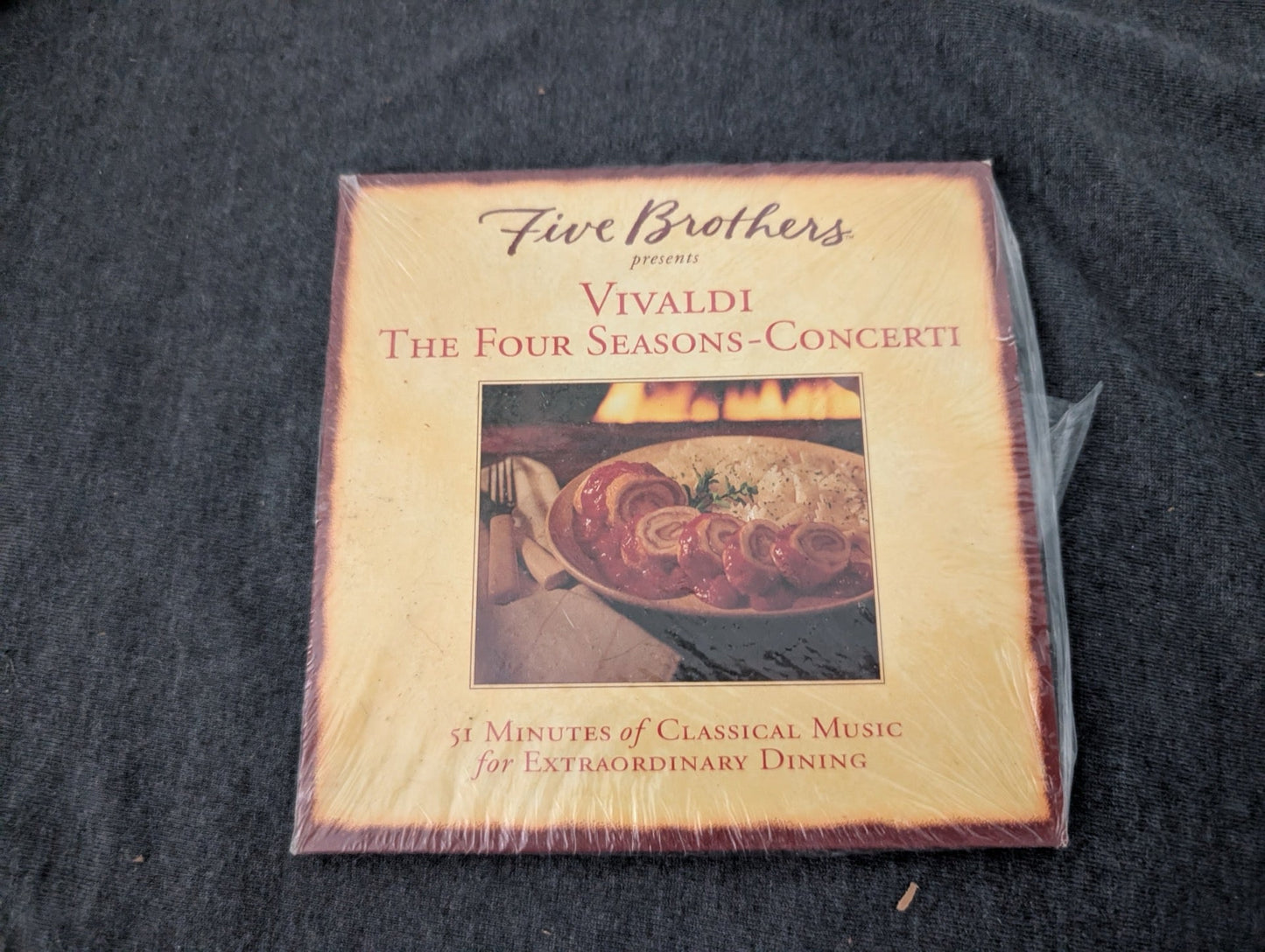 Vivaldi The Four Seasons Concerti Five Brothers CD Sealed Classical Music