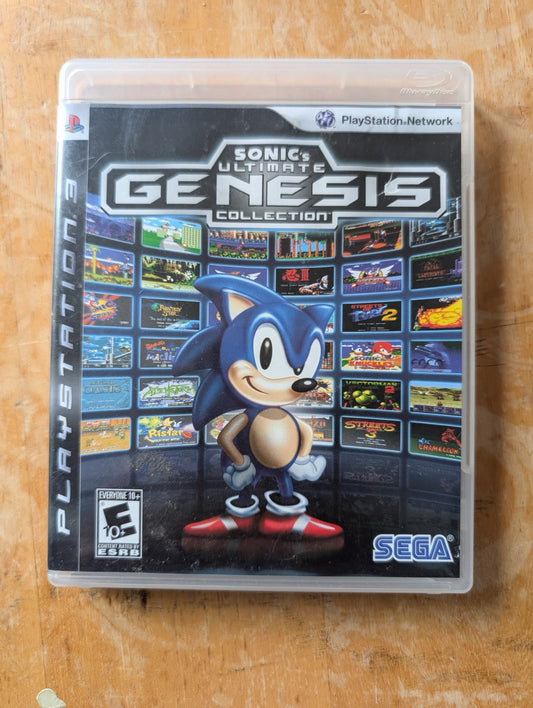 Sonic's Ultimate Genesis Collection (PS3) 40+ Classic SEGA Titles