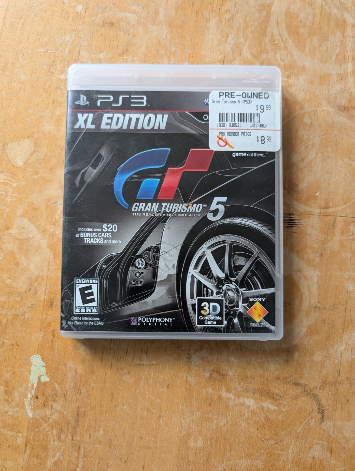 Gran Turismo 5 XL Edition (PS3) Real Driving Simulator Racing
