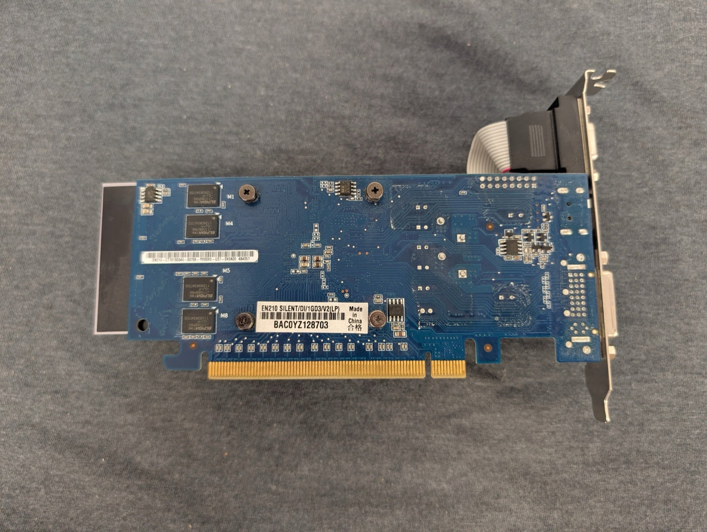 ASUS GeForce 210 Silent 1GB DDR3 PCIe Graphics Card (Card Only View)