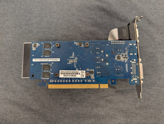 ASUS GeForce 210 Silent 1GB DDR3 PCIe Graphics Card (Card Only View)